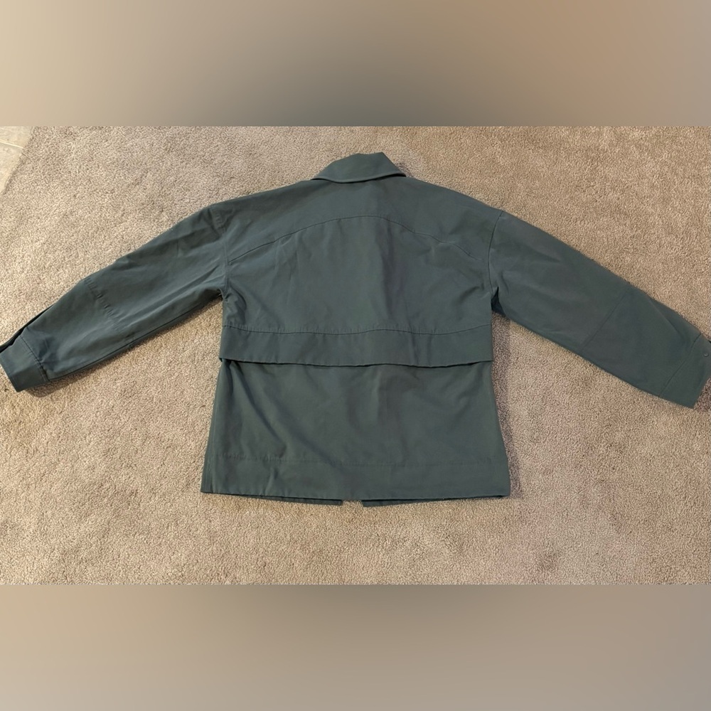 Rare Lululemon Glyde 2-in-1 Adaptable Jacket Coat Dark Forest Size M NWOT - Picture 10 of 12